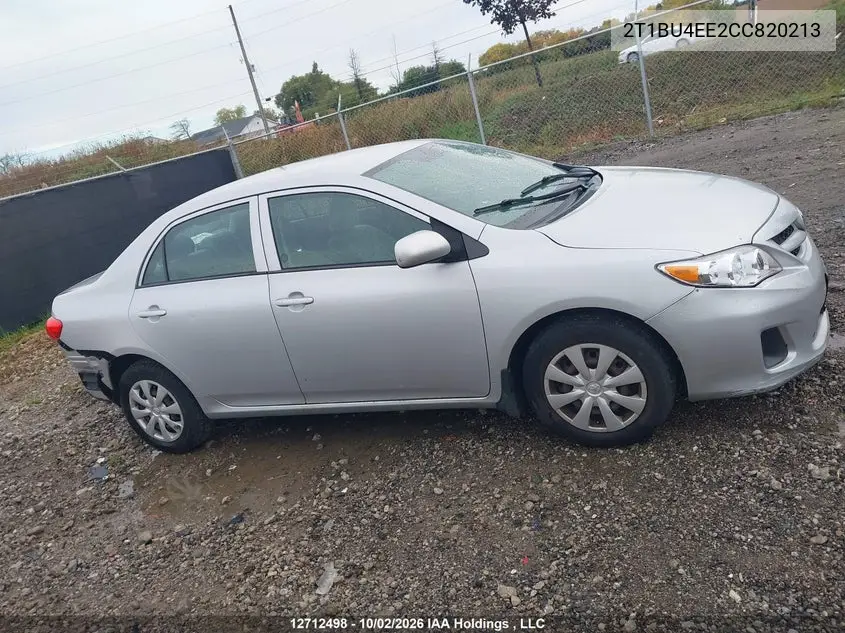 2012 TOYOTA COROLLA VIN 2T1BU4EE2CC820213 — фото 14
