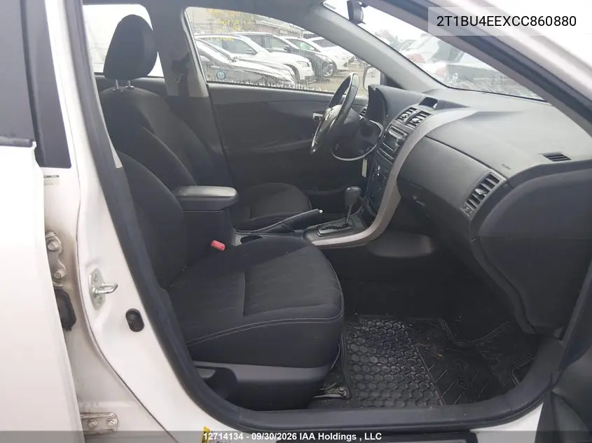 2012 TOYOTA COROLLA VIN 2T1BU4EEXCC860880 — фото 5