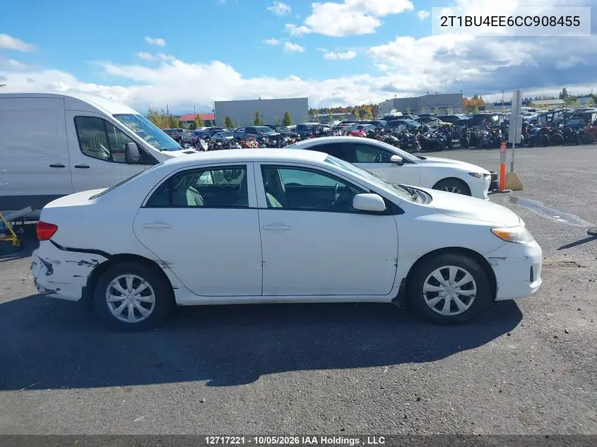 2012 TOYOTA COROLLA VIN 2T1BU4EE6CC908455 — фото 13