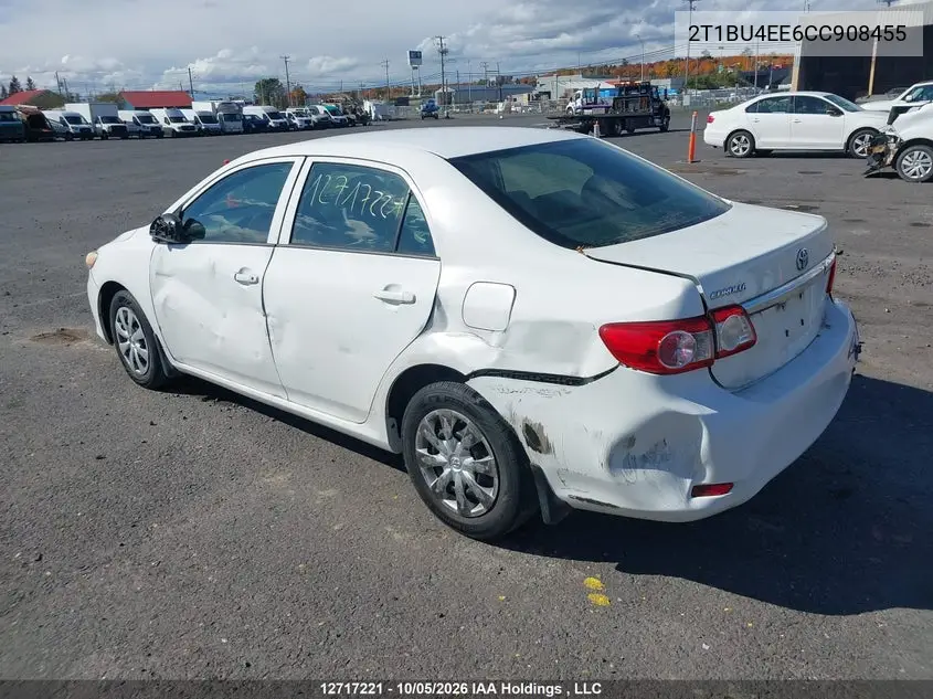 2012 TOYOTA COROLLA VIN 2T1BU4EE6CC908455 — фото 14