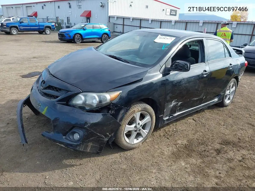 2012 TOYOTA COROLLA VIN 2T1BU4EE9CC897466 — фото 2