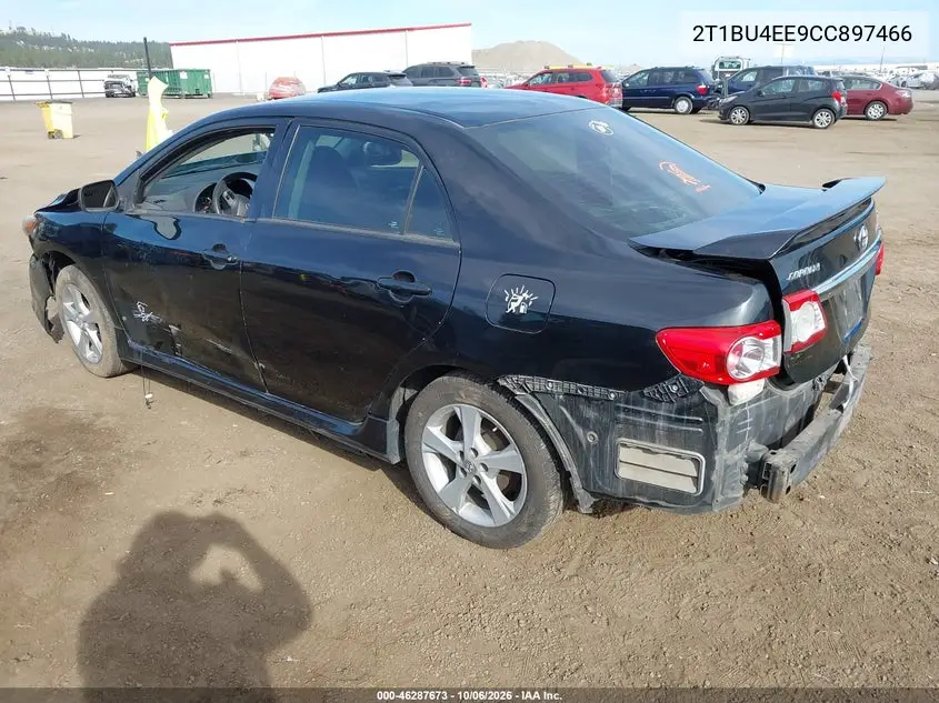 2012 TOYOTA COROLLA VIN 2T1BU4EE9CC897466 — фото 3