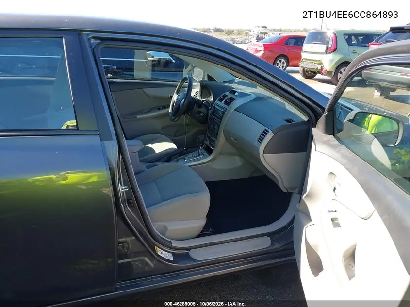 2012 TOYOTA COROLLA VIN 2T1BU4EE6CC864893 — фото 5