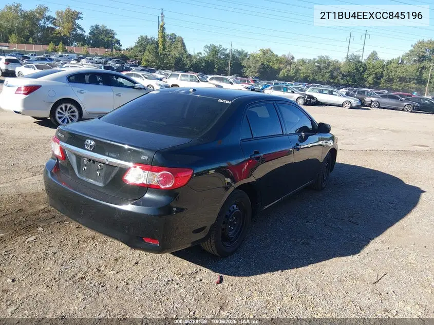 2012 TOYOTA COROLLA VIN 2T1BU4EEXCC845196 — фото 4
