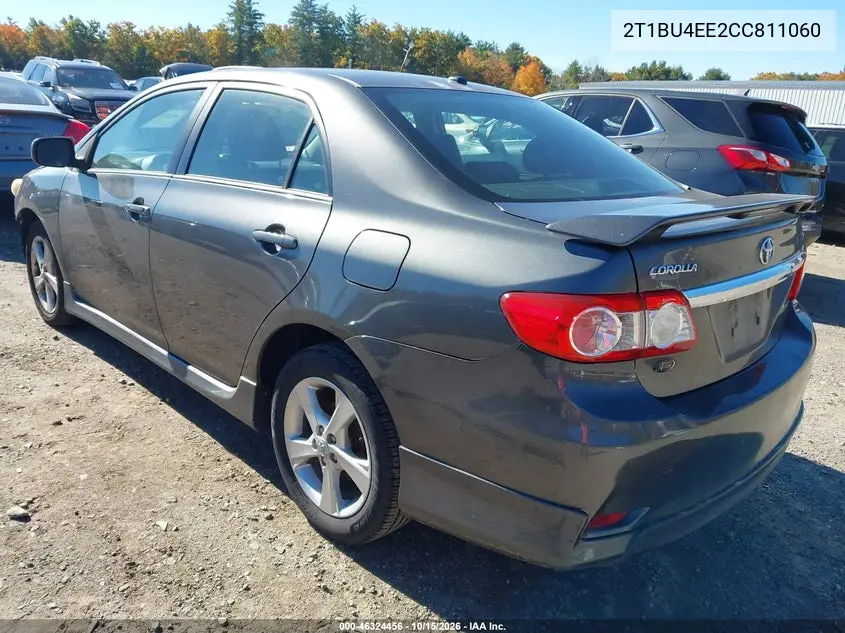 2012 TOYOTA COROLLA VIN 2T1BU4EE2CC811060 — фото 3
