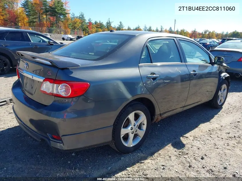 2012 TOYOTA COROLLA VIN 2T1BU4EE2CC811060 — фото 4