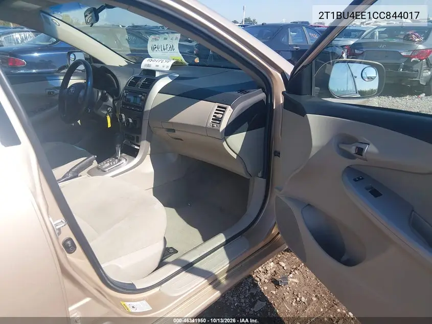 2012 TOYOTA COROLLA VIN 2T1BU4EE1CC844017 — фото 5