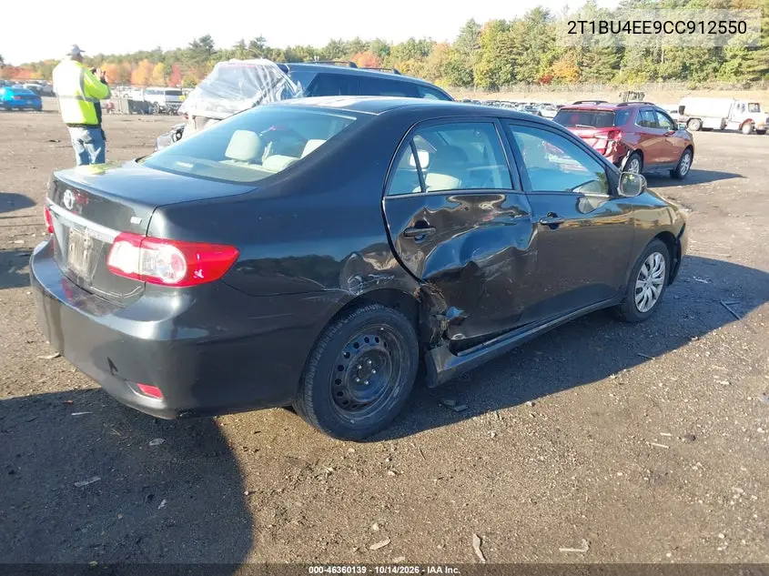 2012 TOYOTA COROLLA VIN 2T1BU4EE9CC912550 — фото 4