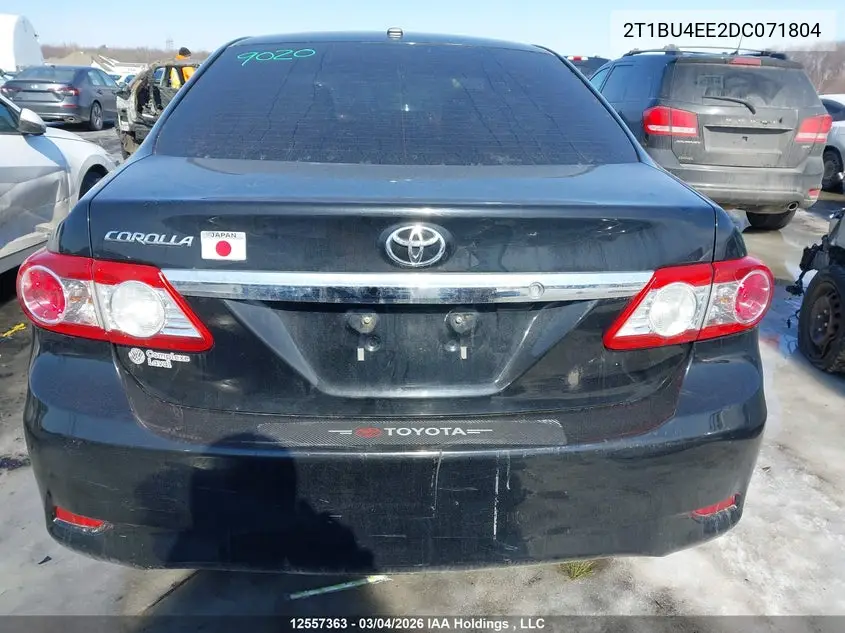 2013 TOYOTA COROLLA VIN 2T1BU4EE2DC071804 — фото 16
