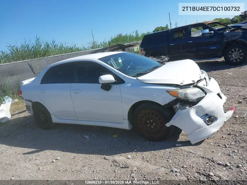 2013 TOYOTA COROLLA VIN 2T1BU4EE7DC100732 — фото 14