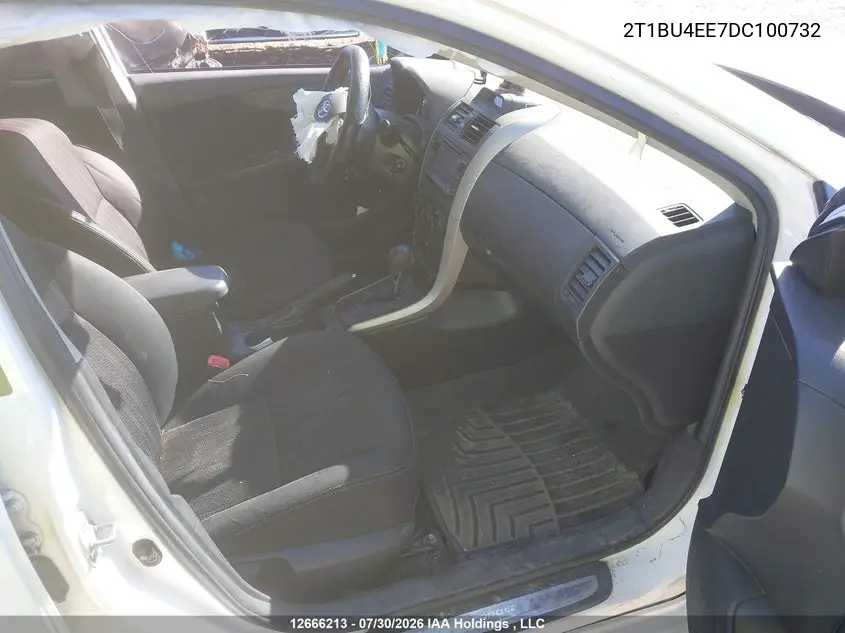 2013 TOYOTA COROLLA VIN 2T1BU4EE7DC100732 — фото 5