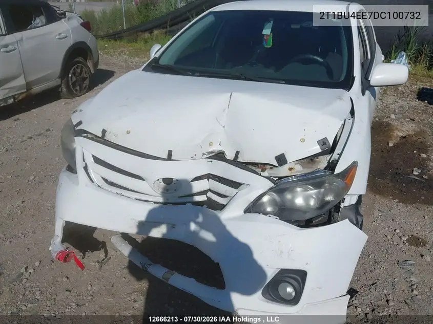 2013 TOYOTA COROLLA VIN 2T1BU4EE7DC100732 — фото 6