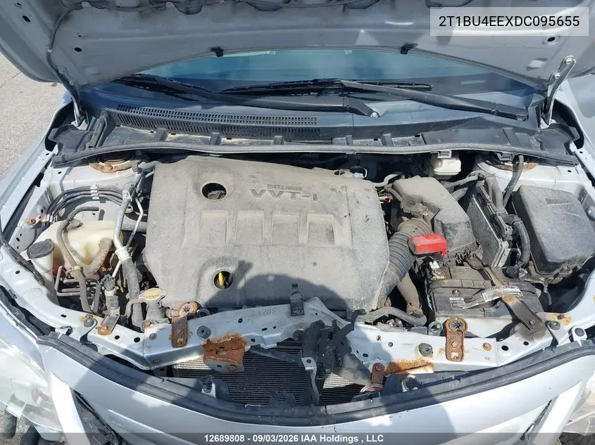 2013 TOYOTA COROLLA VIN 2T1BU4EEXDC095655 — фото 10