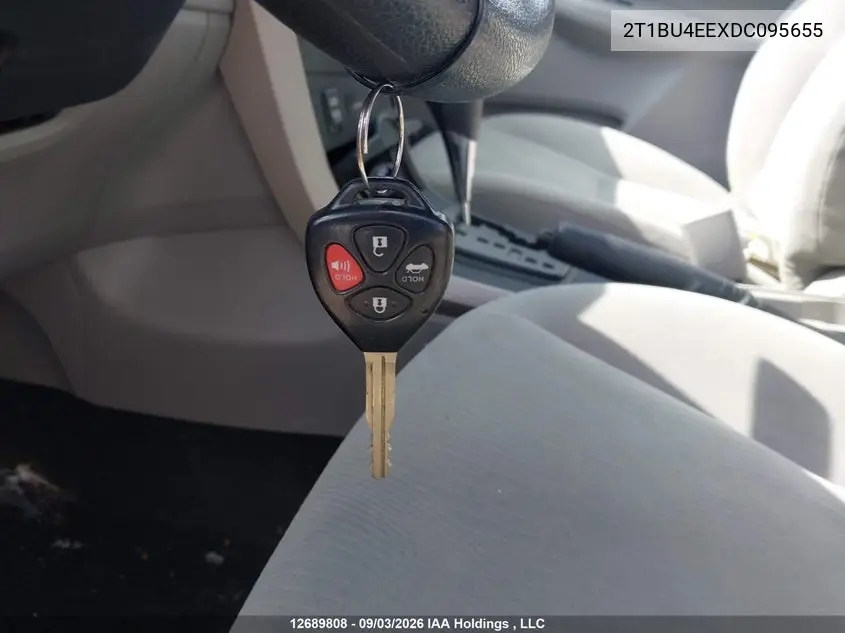 2013 TOYOTA COROLLA VIN 2T1BU4EEXDC095655 — фото 11