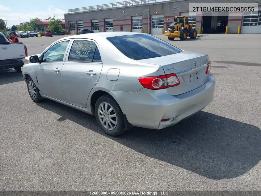2013 TOYOTA COROLLA VIN 2T1BU4EEXDC095655 — фото 3