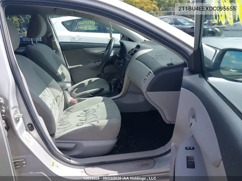 2013 TOYOTA COROLLA VIN 2T1BU4EEXDC095655 — фото 5