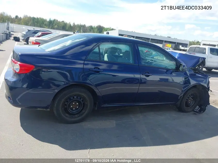 2013 TOYOTA COROLLA VIN 2T1BU4EE4DC033409 — фото 13