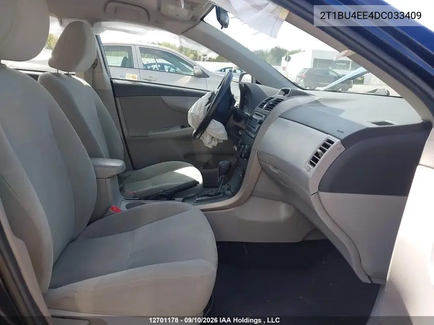2013 TOYOTA COROLLA VIN 2T1BU4EE4DC033409 — фото 5