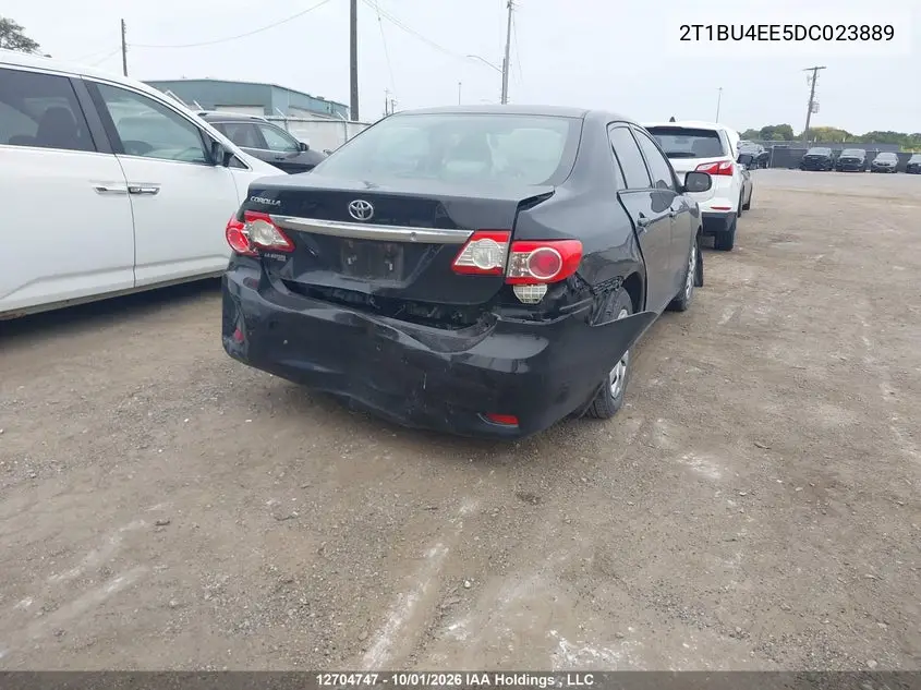 2013 TOYOTA COROLLA VIN 2T1BU4EE5DC023889 — фото 4