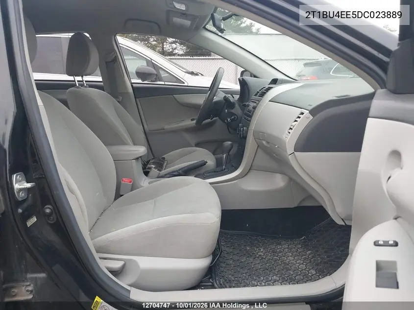 2013 TOYOTA COROLLA VIN 2T1BU4EE5DC023889 — фото 5