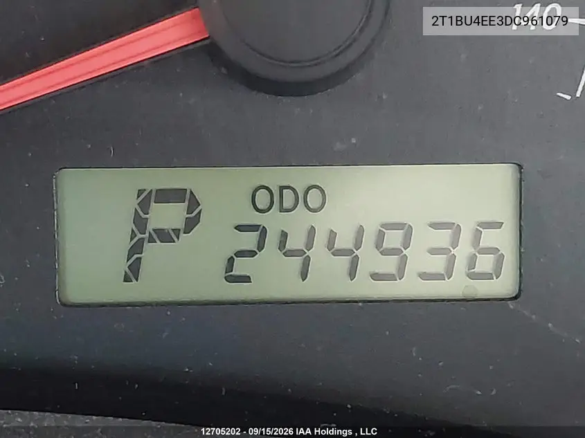2013 TOYOTA COROLLA VIN 2T1BU4EE3DC961079 — фото 15