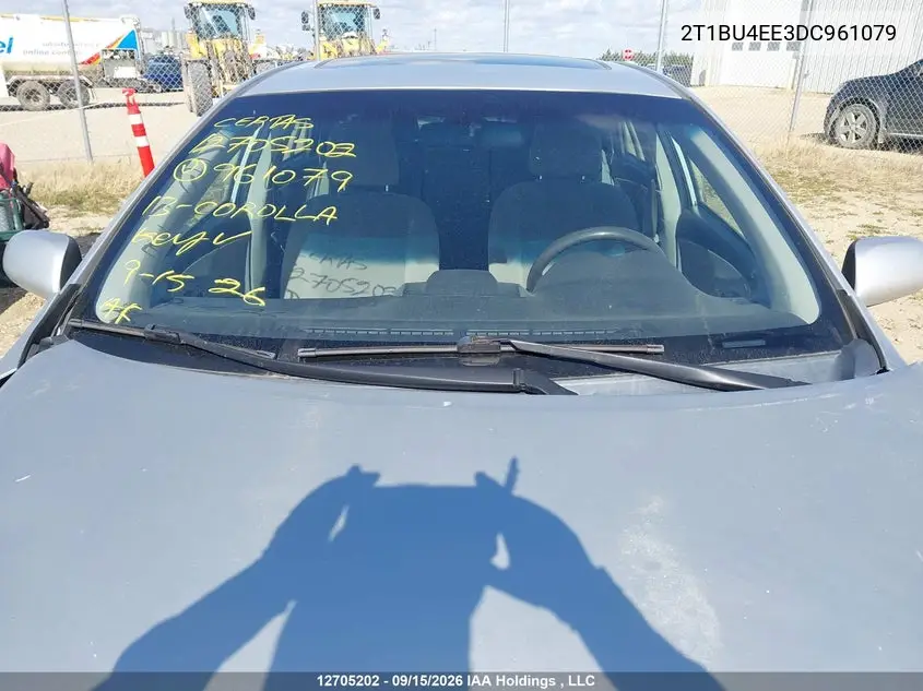 2013 TOYOTA COROLLA VIN 2T1BU4EE3DC961079 — фото 17