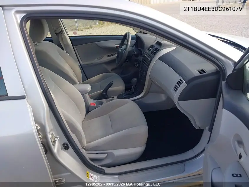 2013 TOYOTA COROLLA VIN 2T1BU4EE3DC961079 — фото 5