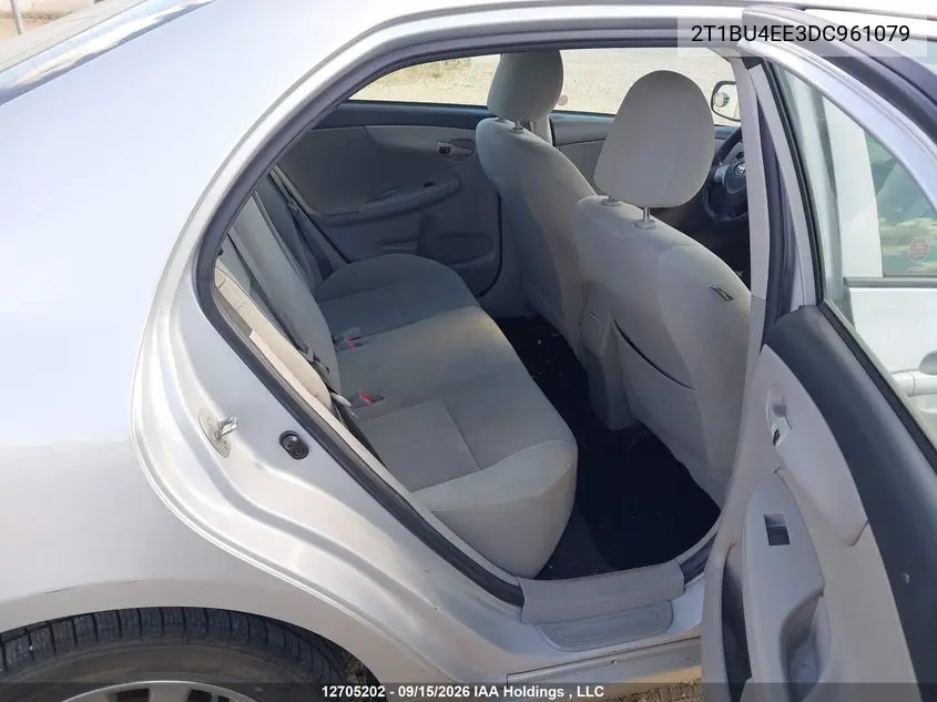 2013 TOYOTA COROLLA VIN 2T1BU4EE3DC961079 — фото 8