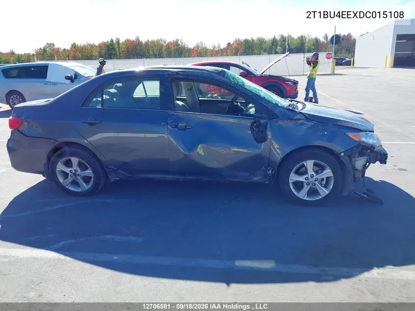 2013 TOYOTA COROLLA VIN 2T1BU4EEXDC015108 — фото 13