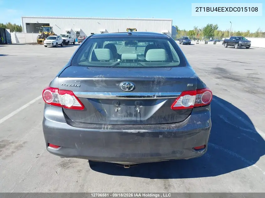 2013 TOYOTA COROLLA VIN 2T1BU4EEXDC015108 — фото 16