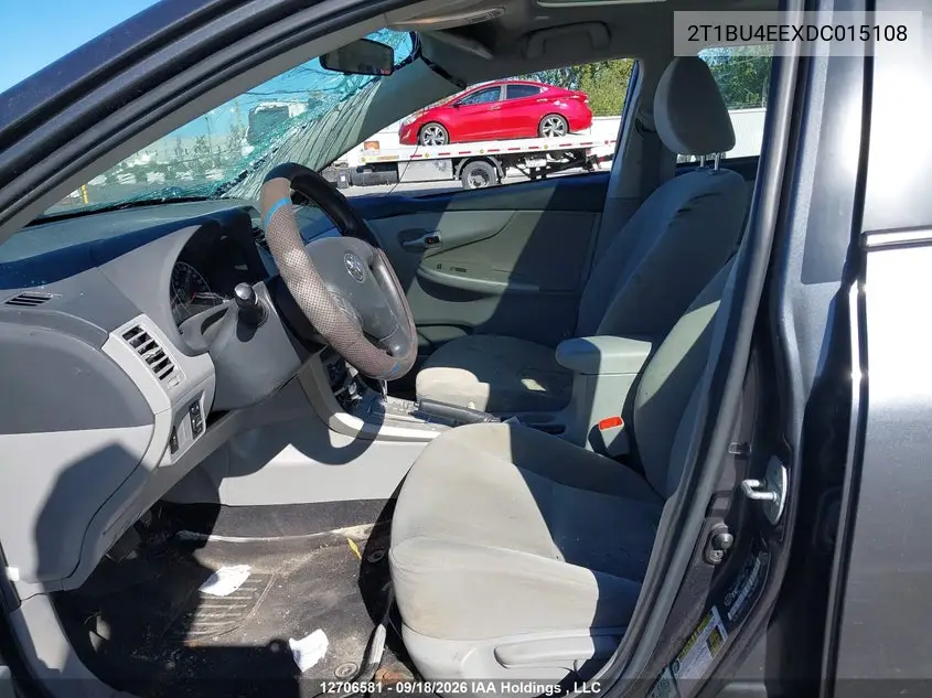 2013 TOYOTA COROLLA VIN 2T1BU4EEXDC015108 — фото 5
