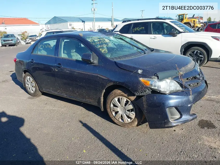 2013 TOYOTA COROLLA VIN 2T1BU4EE2DC003776 — фото 12