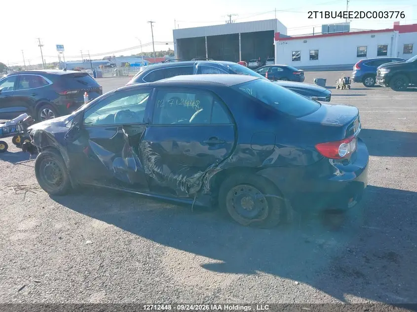 2013 TOYOTA COROLLA VIN 2T1BU4EE2DC003776 — фото 13