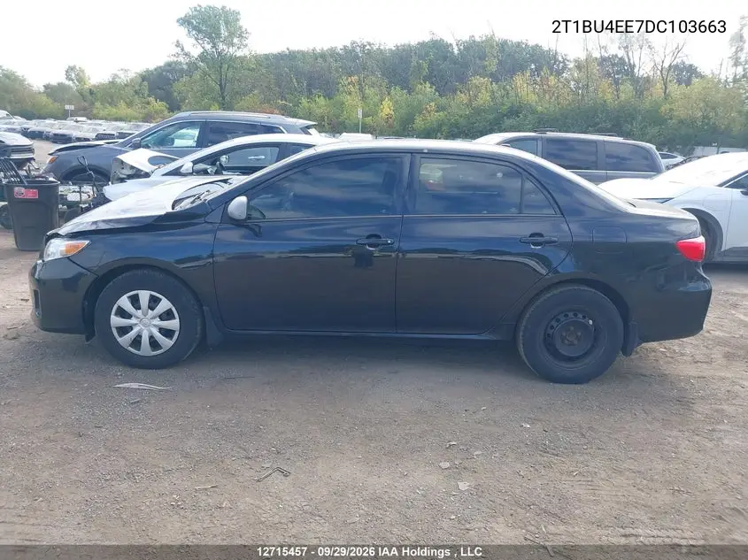 2013 TOYOTA COROLLA VIN 2T1BU4EE7DC103663 — фото 14
