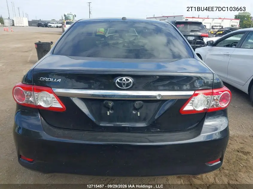 2013 TOYOTA COROLLA VIN 2T1BU4EE7DC103663 — фото 16
