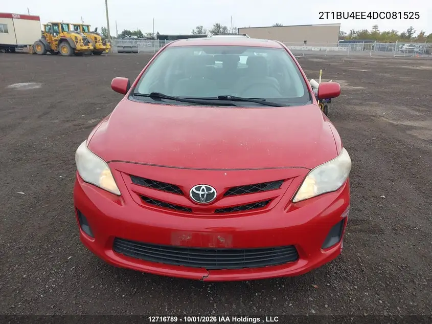 2013 TOYOTA COROLLA VIN 2T1BU4EE4DC081525 — фото 12