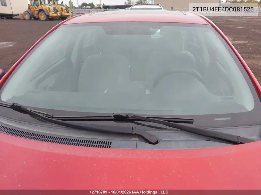 2013 TOYOTA COROLLA VIN 2T1BU4EE4DC081525 — фото 17