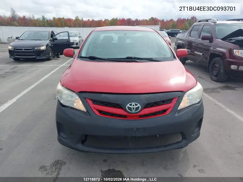 2013 TOYOTA COROLLA VIN 2T1BU4EE3DC093701 — фото 12