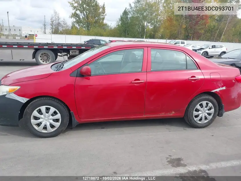2013 TOYOTA COROLLA VIN 2T1BU4EE3DC093701 — фото 14