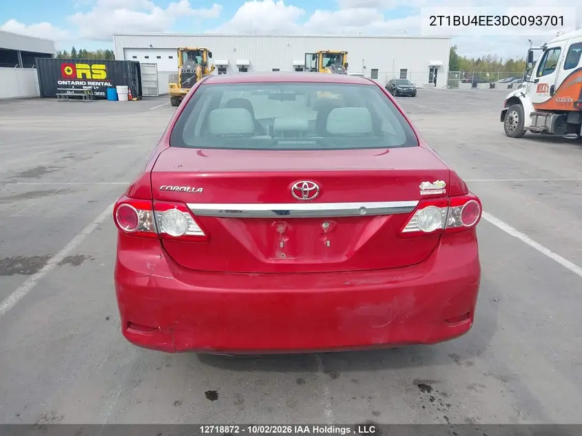 2013 TOYOTA COROLLA VIN 2T1BU4EE3DC093701 — фото 16