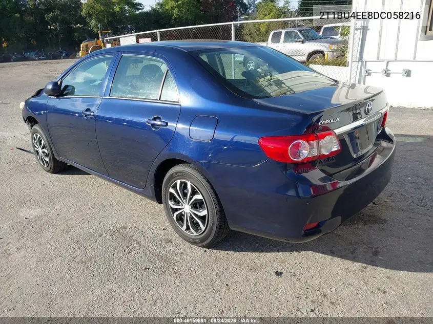 2013 TOYOTA COROLLA VIN 2T1BU4EE8DC058216 — фото 3