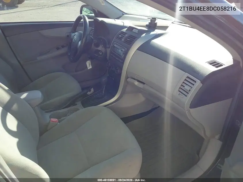 2013 TOYOTA COROLLA VIN 2T1BU4EE8DC058216 — фото 5