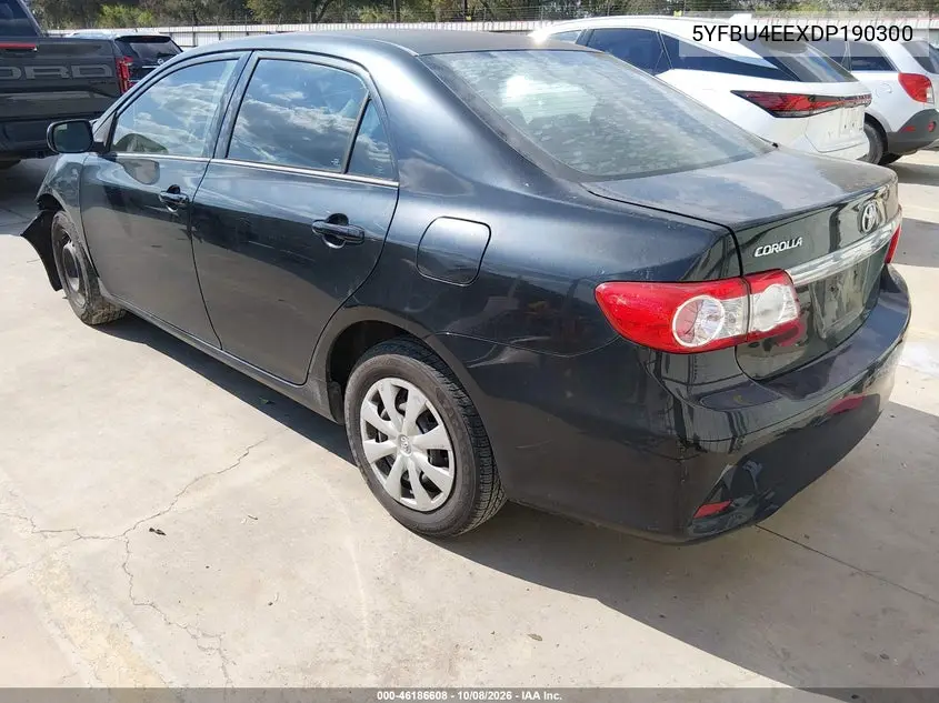 2013 TOYOTA COROLLA VIN 5YFBU4EEXDP190300 — фото 3