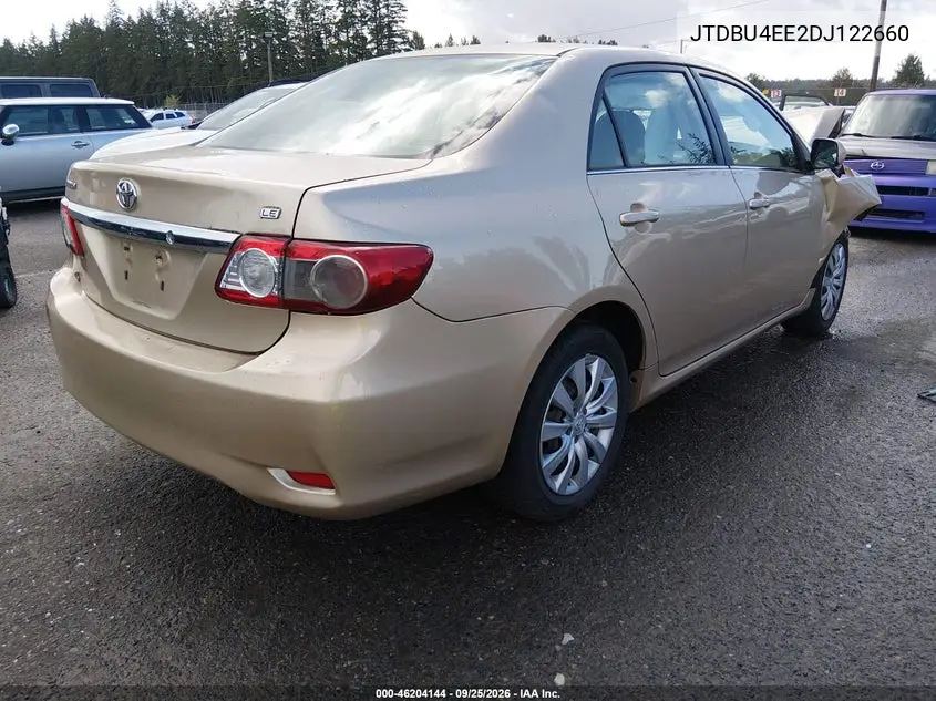 2013 TOYOTA COROLLA VIN JTDBU4EE2DJ122660 — фото 4
