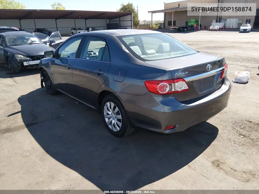 2013 TOYOTA COROLLA VIN 5YFBU4EE9DP158874 — фото 3