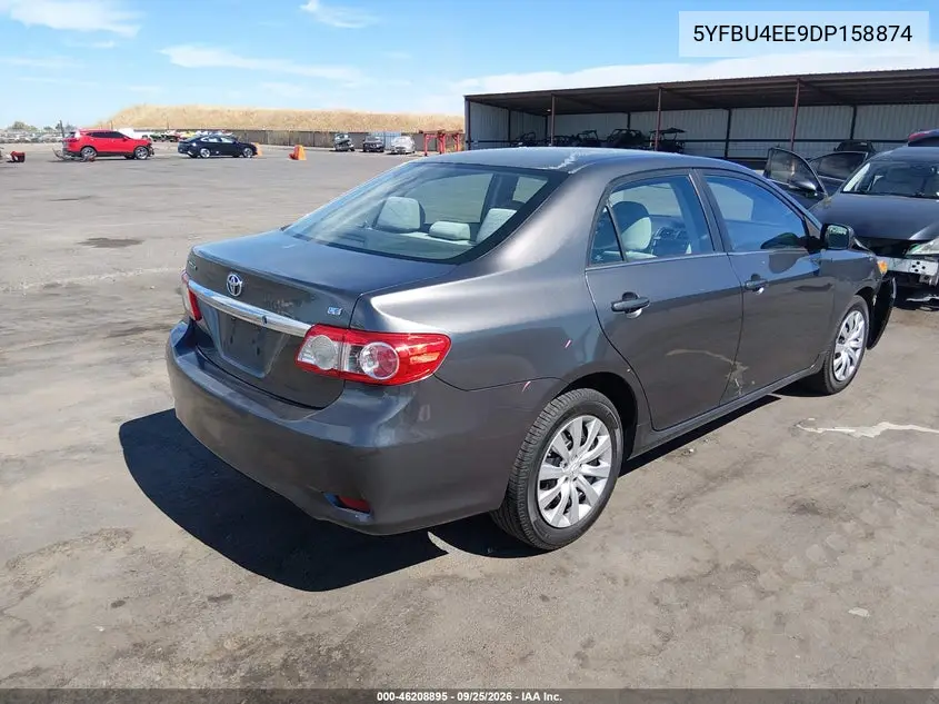 2013 TOYOTA COROLLA VIN 5YFBU4EE9DP158874 — фото 4