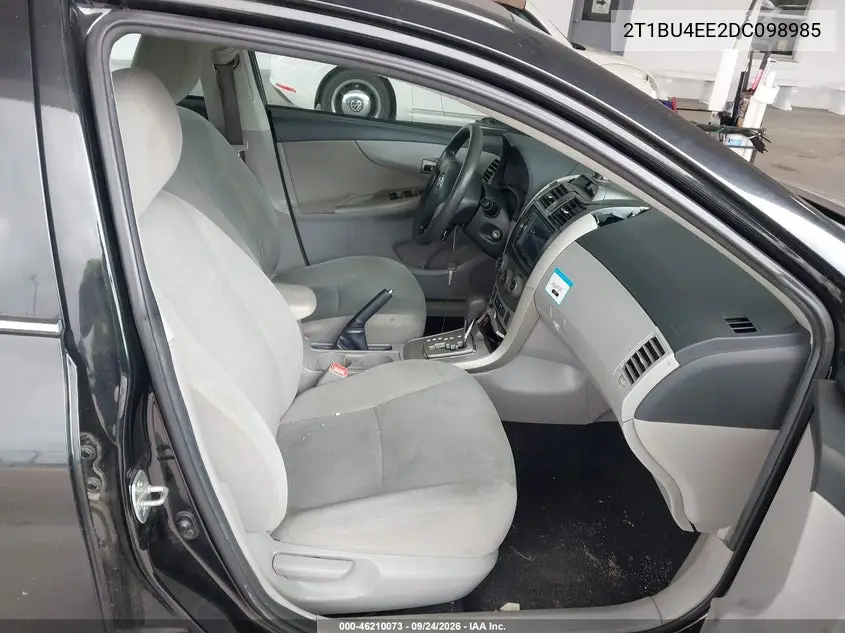 2013 TOYOTA COROLLA VIN 2T1BU4EE2DC098985 — фото 5