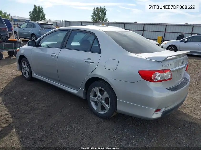 2013 TOYOTA COROLLA VIN 5YFBU4EE7DP088629 — фото 3