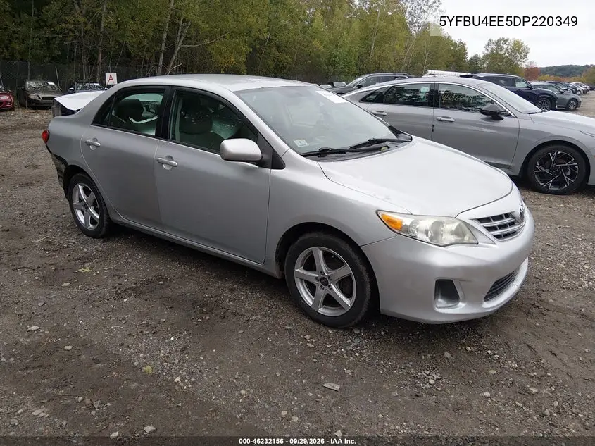 TOYOTA COROLLA 2013, VIN 5YFBU4EE5DP220349