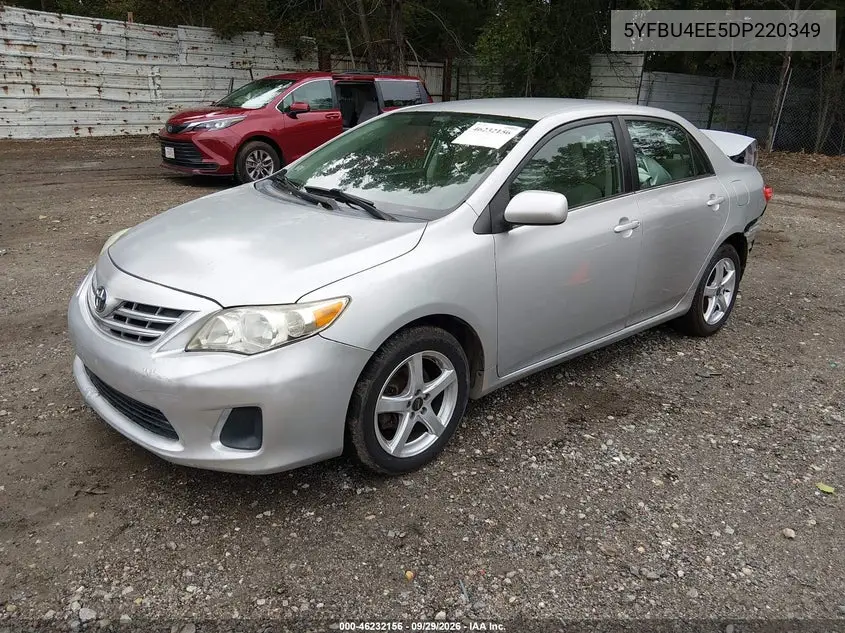 2013 TOYOTA COROLLA VIN 5YFBU4EE5DP220349 — фото 2
